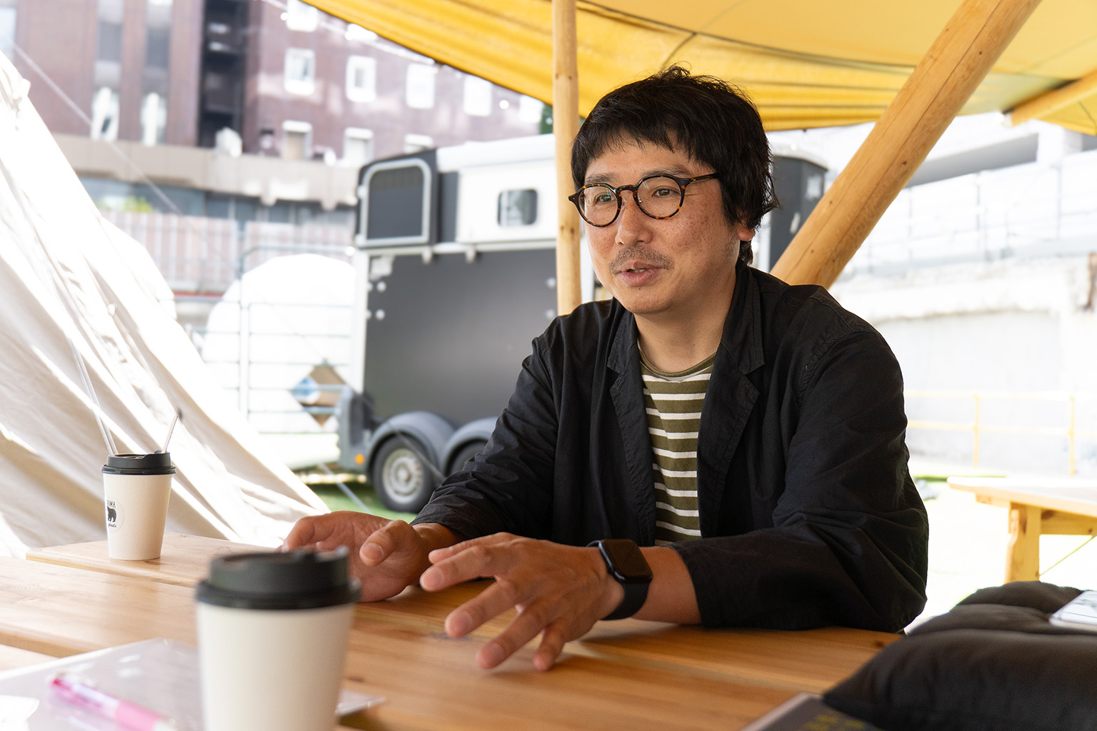 キノマド｜スクリーンの光がまちと人の体温をほんの少し上げる ——田口さんが映画の前後に生みだす温かい言葉の余白